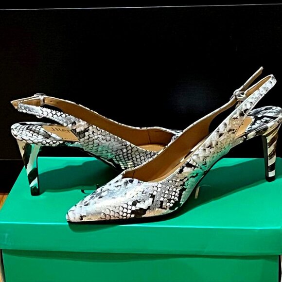 J. Renee Belamie Snake Skin Patent Leather  High Heel Pumps Size 9M - Picture 1 of 6